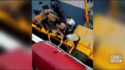 Adalar vapurunda "oturma yeri" kavgası