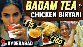 Badam Tea ☕️ & Chicken Biryani | Rumaan Hotel Review in Hyderabad | Samyuktha Shan
