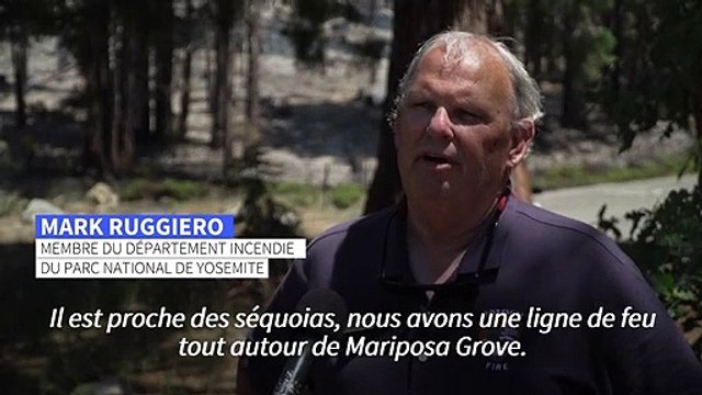 USA: l'incendie au parc national de Yosemite continue
