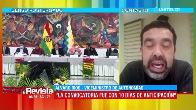Viceministro de Autonomías considera que la pandemia y la guerra en Ucrania afectaron la postergación del Censo en Bolivia