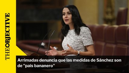 Video herunterladen: Arrimadas denuncia que las medidas de Sánchez son de 