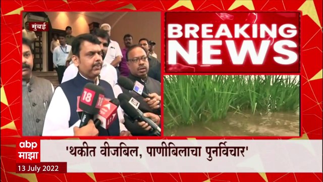 Devendra Fadnavis: अतिवृष्टीच्या ठिकाणी पंचनाम्याचे आदेश ABP Majha