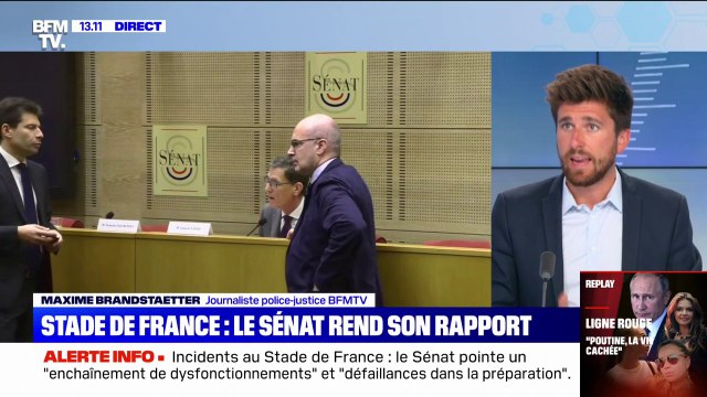Incidents au Stade de France: le Sénat pointe un enchaînement de dysfonctionnements et défaillances dans la préparation
