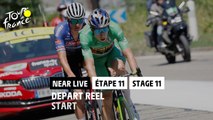 Départ réel / Start - Étape 11 / Stage 11 - #TDF2022