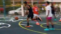 Dubai’s iconic basketball court in Al Jafiliya gets a vibrant makeover