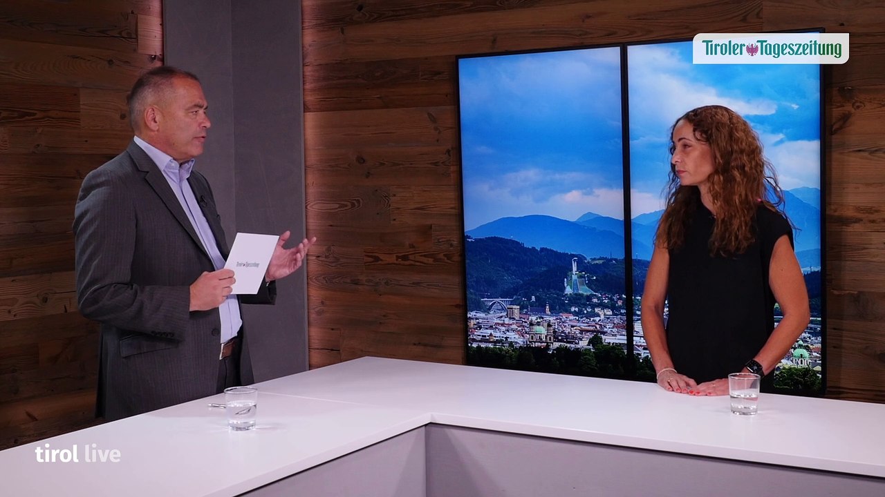 Eva Pawlata in „Tirol Live”