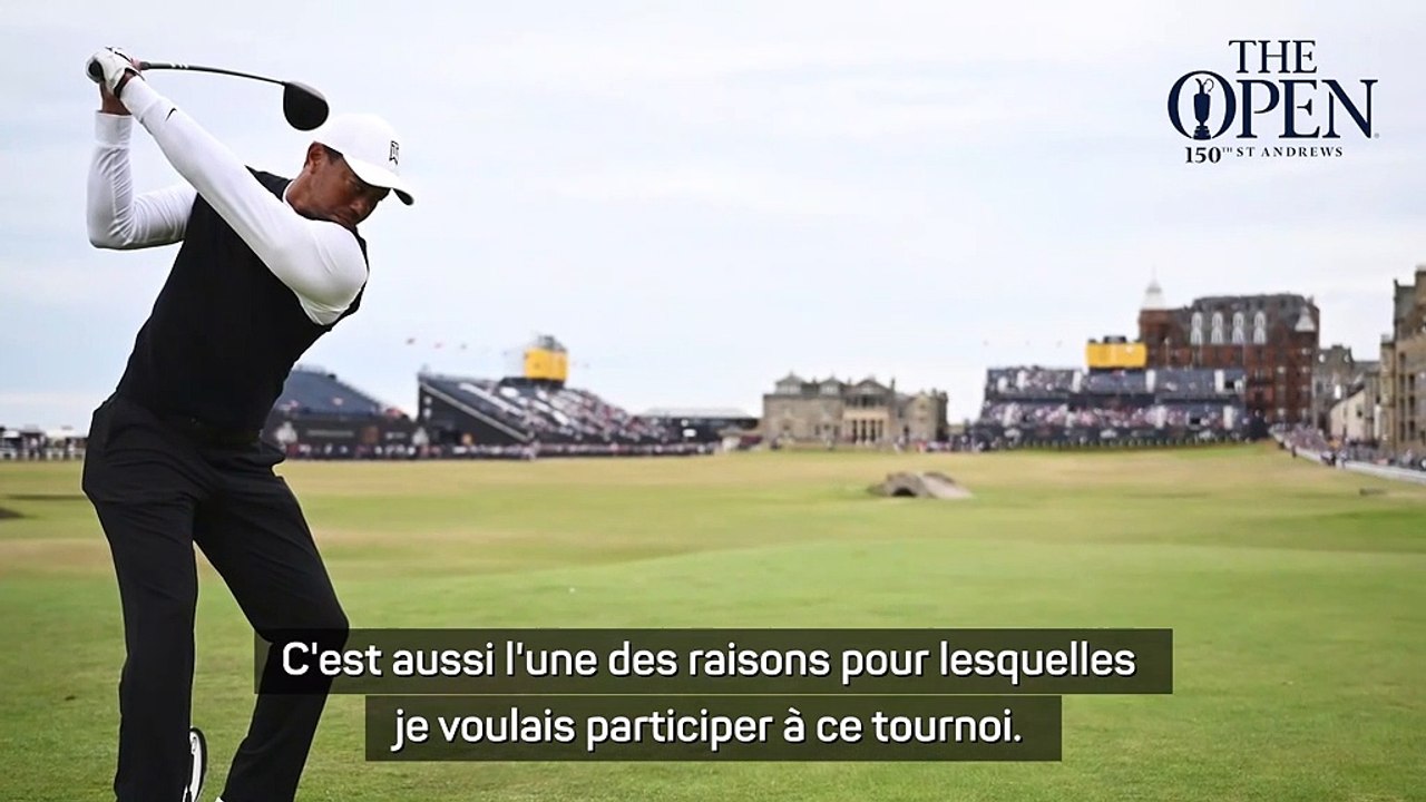 The Open - Tiger Woods : "Qui sait si ce sera mon dernier Open à St Andrews ?"