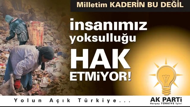 AKP'nin 20 yıl önceki reklamı gündeme bomba gibi düştü! Sanki bugünleri anlatıyor...