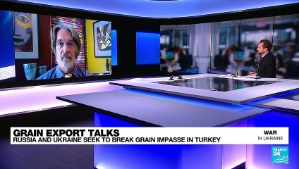 Russia and Ukraine try to solve grain export crisis in Turkey