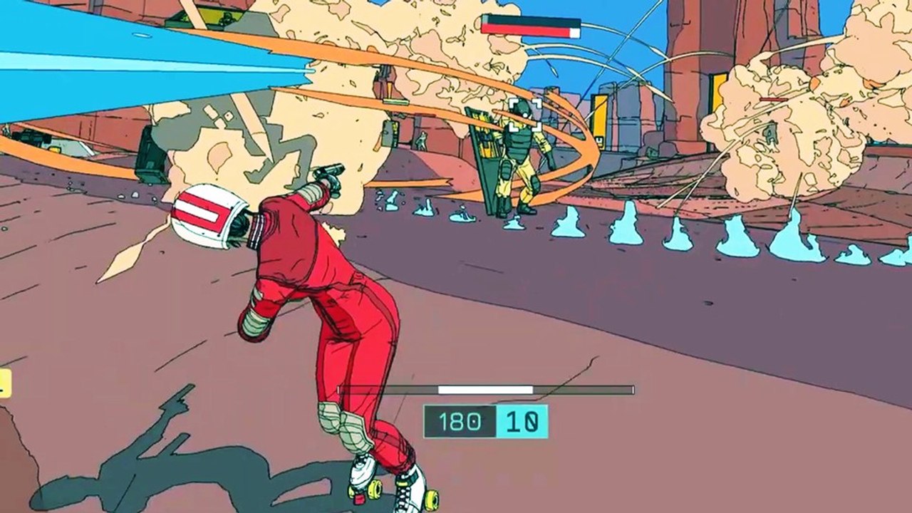 5 minuten mit rollerdrome, der singleplayer-arena-hoffnung fürs sommerloch 2022