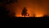 Firefighters struggle with wildfires