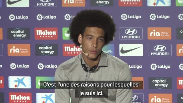 Atlético Madrid - Witsel : Fier de pouvoir travailler avec Diego Simeone