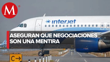 Trabajadores en huelga de Interjet niegan avance en negociaciones