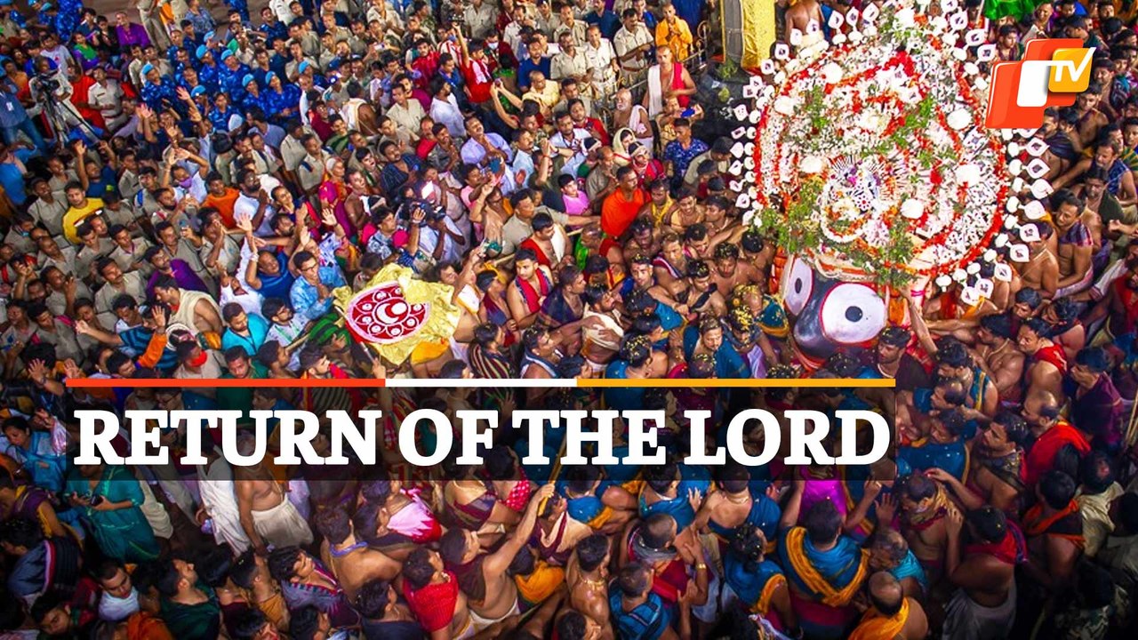 Rath Yatra Concludes With Return Of Lord Jagannath Into Srimandir