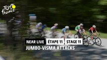 Jumbo-Visma attacks - Étape 11 / Stage 11 - #TDF2022
