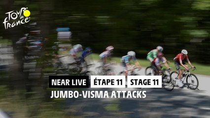 Jumbo-Visma attacks - Étape 11 / Stage 11 - #TDF2022