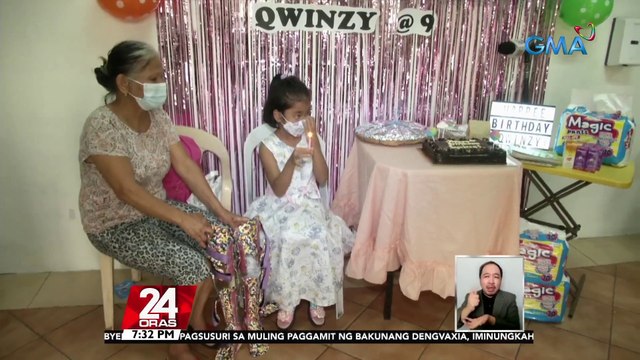 Batang may bukol sa puwetan na napaoperahan sa tulong ng GMA Kapuso Foundation, muling binisita | 24 Oras