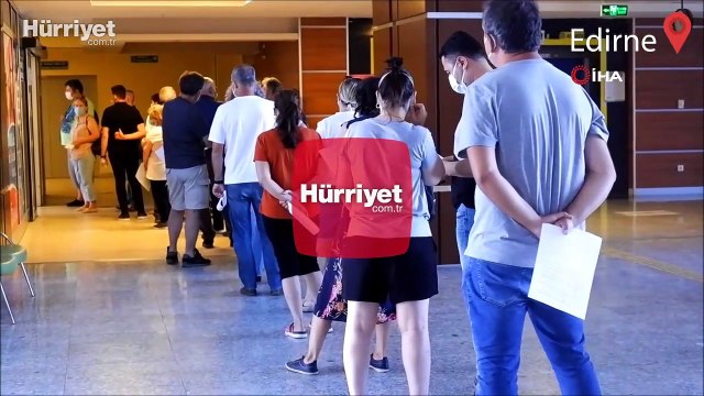 Edirne’de hastanelerde hatırlatma dozu kuyruğu