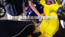 posisi nomor rangka & mesin vespa sprint 2019