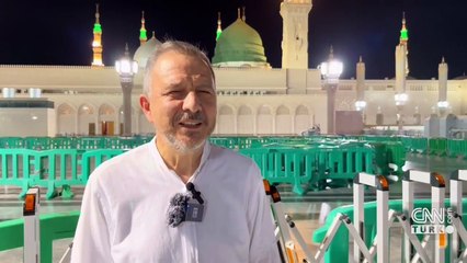 Hacılar Mescid-i Nebevi'ye akın etti