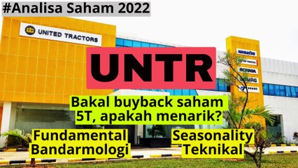 Analisa Saham UNTR dan Wacana Buyback Saham sebesar 5 Triliun