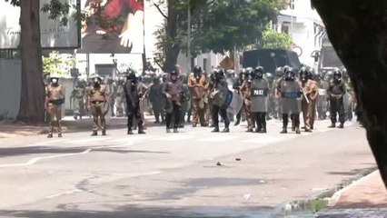 Download Video: Protestas contra las autoridades en Sri Lanka