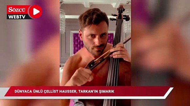 Dünyaca ünlü çellist Hauser, Tarkan'ın 'Şımarık' şarkısını yorumladı