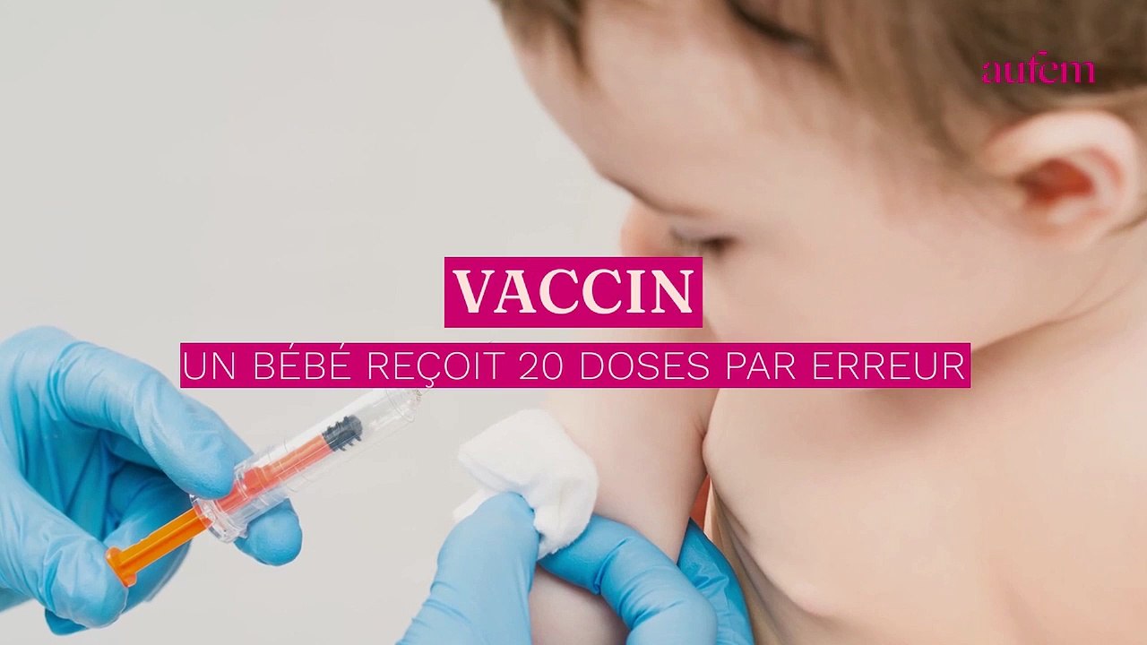 Par erreur, un bébé de 3 mois reçoit 20 doses d...