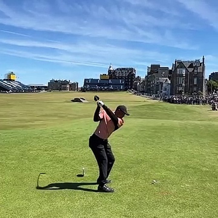 Tiger Woods en St. Andrews