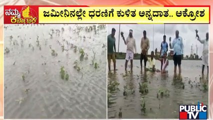 Crops Destroyed Due To Heavy Rain In Haveri District | Public TV