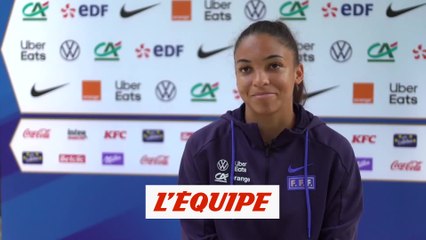 Delphine Cascarino : "Pauline c'est une gardienne en qui on peut avoir confiance" - Foot - Euro (F)