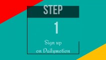 How to create a Dailymotion channel.