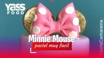 Este increible pastel de Minnie Mouse te encantará