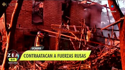 Ucrania contraataca a las fuerzas rusas