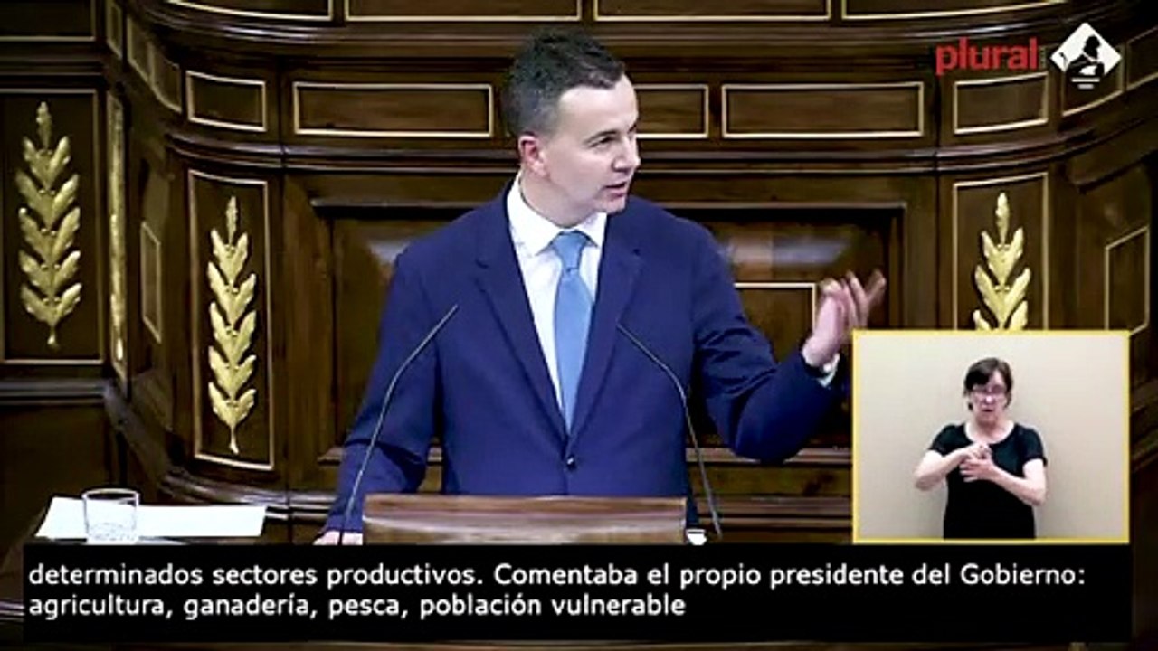 El portavoz del PSOE en el Congreso, Héctor Góm...