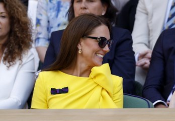 Kate Middleton Wore One of Her Signature Summer Colors to Wimbledon
