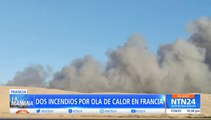 Intensa ola de calor provoca incendios forestales en Francia