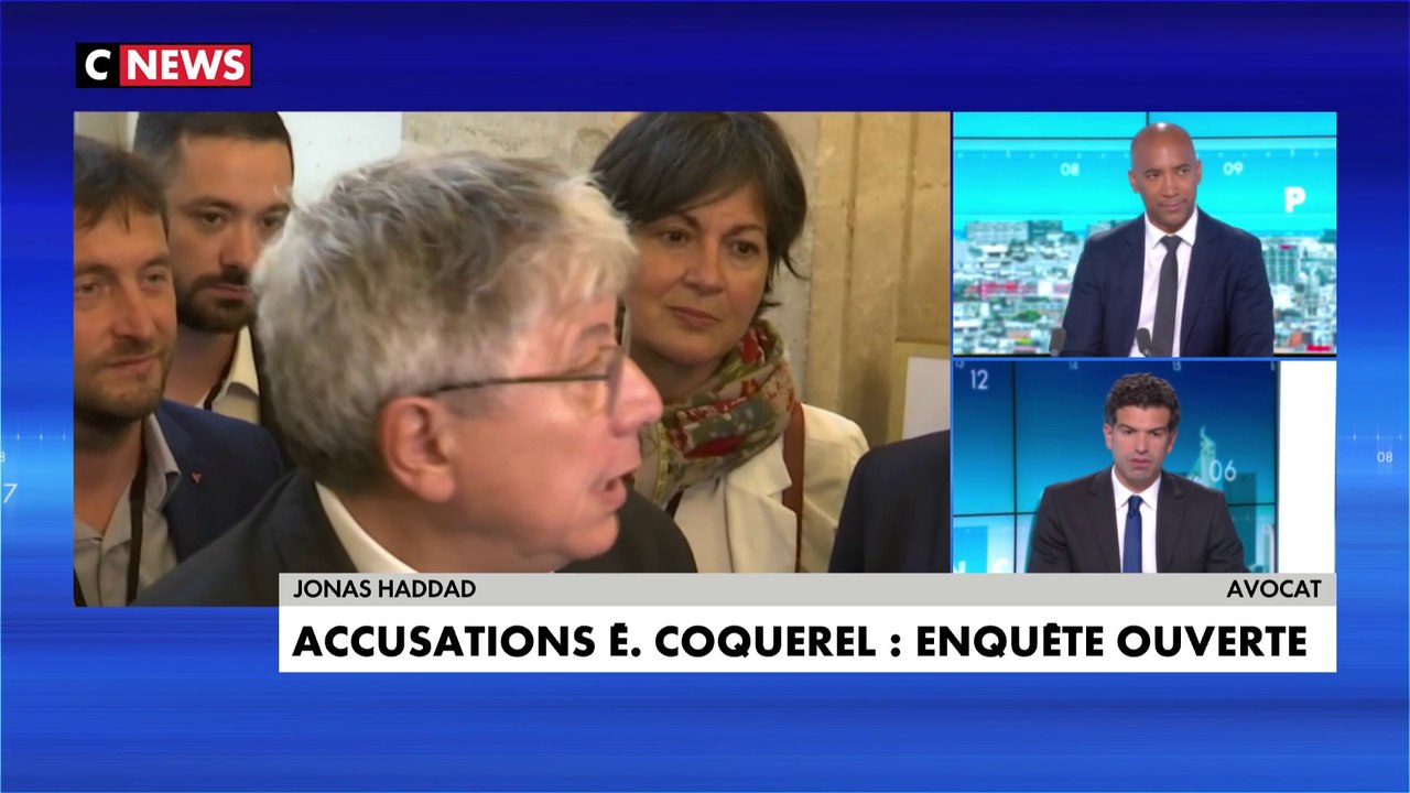 Jonas Haddad sur Éric Coquerel : «Il y a dégradation dans la justice, ce n'est pas parce qu'une enquête est ouverte sur quelqu'un qu'il est coupable»
