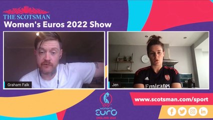 Women's Euros 2022 show with Arsenal and Scotland defender Jen Beattie
