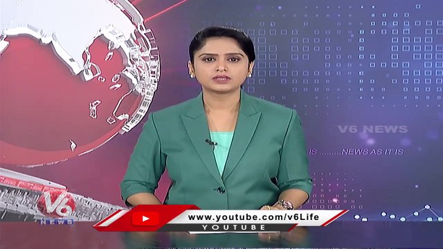 Temples Submerge In Flood Water As Heavy Rains Lashes Jagital _ Telangana Rains _ V6 News