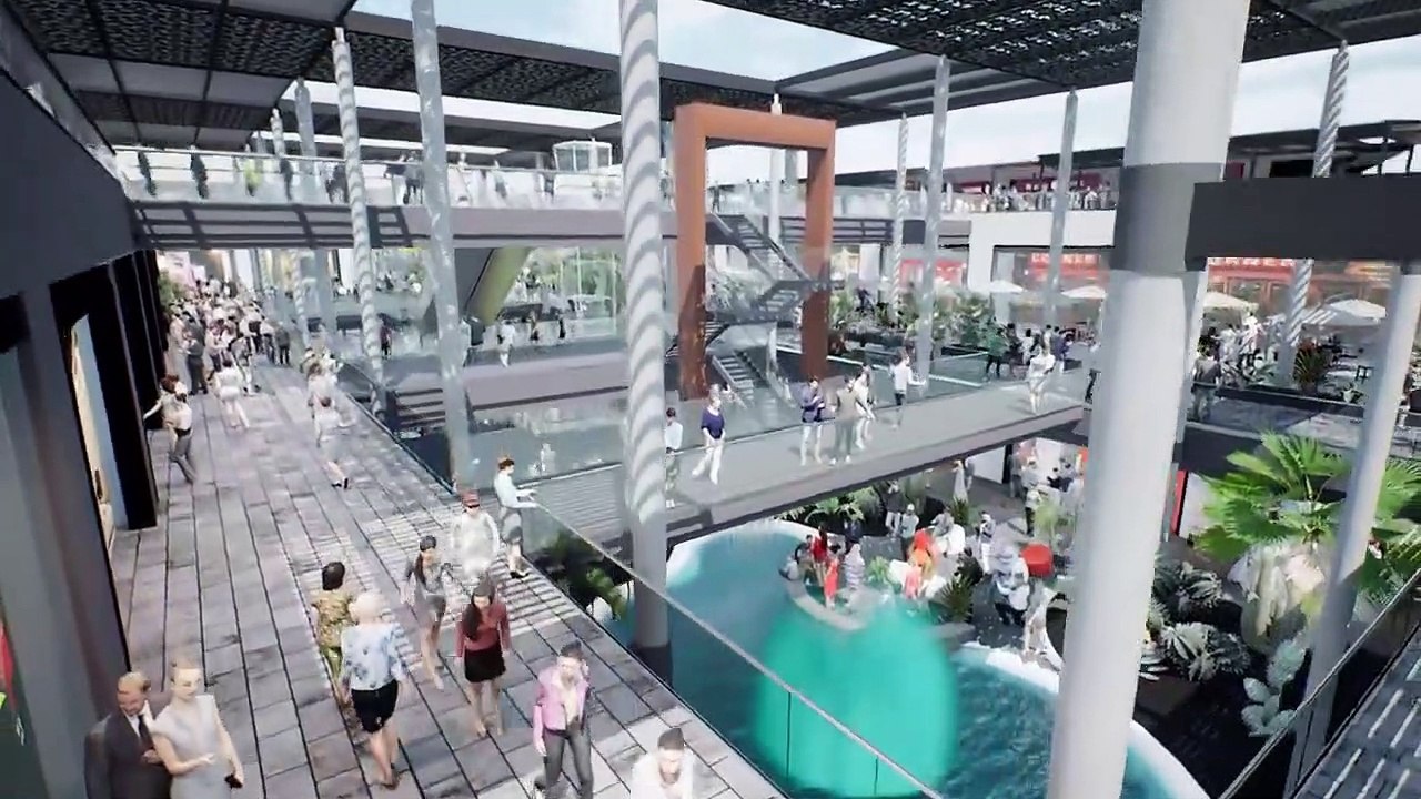 Presentación del Centro Comercial Open Mall