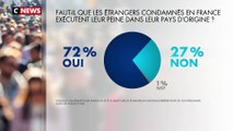 Sondage : 72 % des Français veulent que les étrangers condamnés en France soient emprisonnés dans leur pays