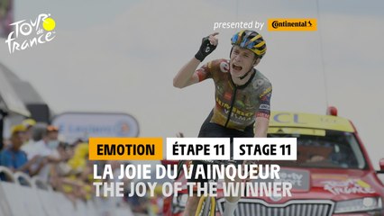 Winner's emotion / L’émotion du Vainqueur - Étape 11 / Stage 11 #TDF2022