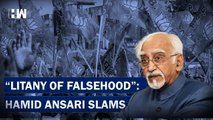 Headlines: “Litany Of Falsehood”: Hamid Ansari Hits Out At BJP Over Allegations Regarding Pak Journo