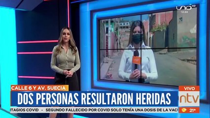 Un micro chocó y destrozó el muro de una casa en la Av. Suecia