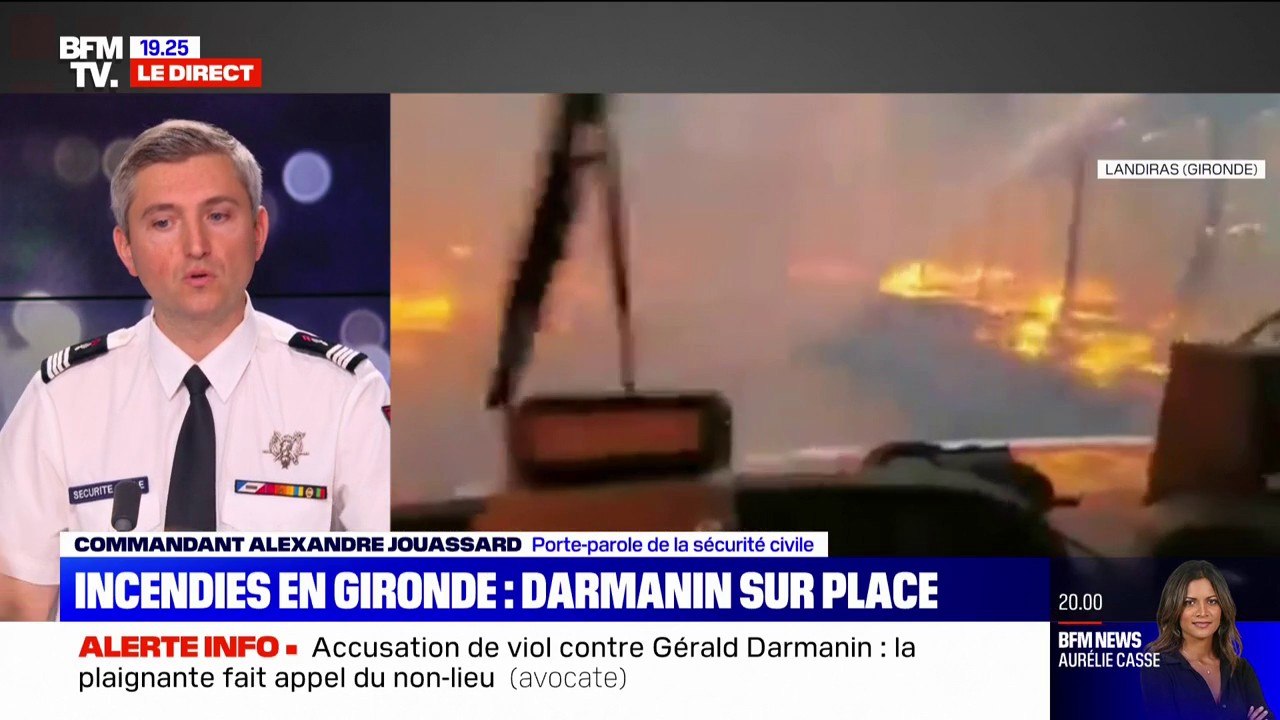 Incendies en Gironde: un dépôt pétrolier à proximité ?