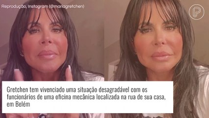 Gretchen afirma ser vítima de xenofobia e promete acionar Estatuto do Idoso: 'Violência psicológica'