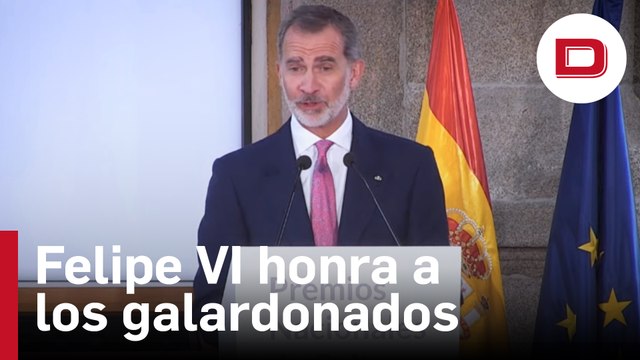 Felipe VI honra a los galardonados de los «Premios Nacionales de Cultura»