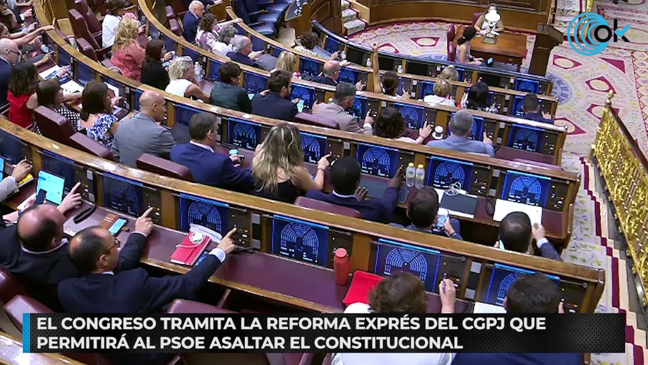 El Congreso tramita la reforma exprés del CGPJ que permitirá al PSOE asaltar el Constitucional
