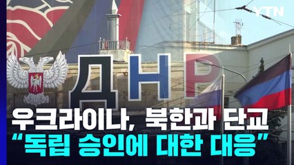 우크라이나, 북한과 단교..."북한의 도네츠크인민공화국 승인에 대한 대응" / YTN